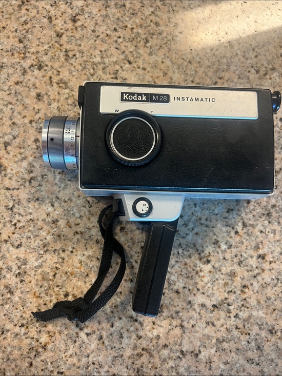 Kodak Other - Vintage Kodak Instamatic M28 Movie Camera – Black & Silver